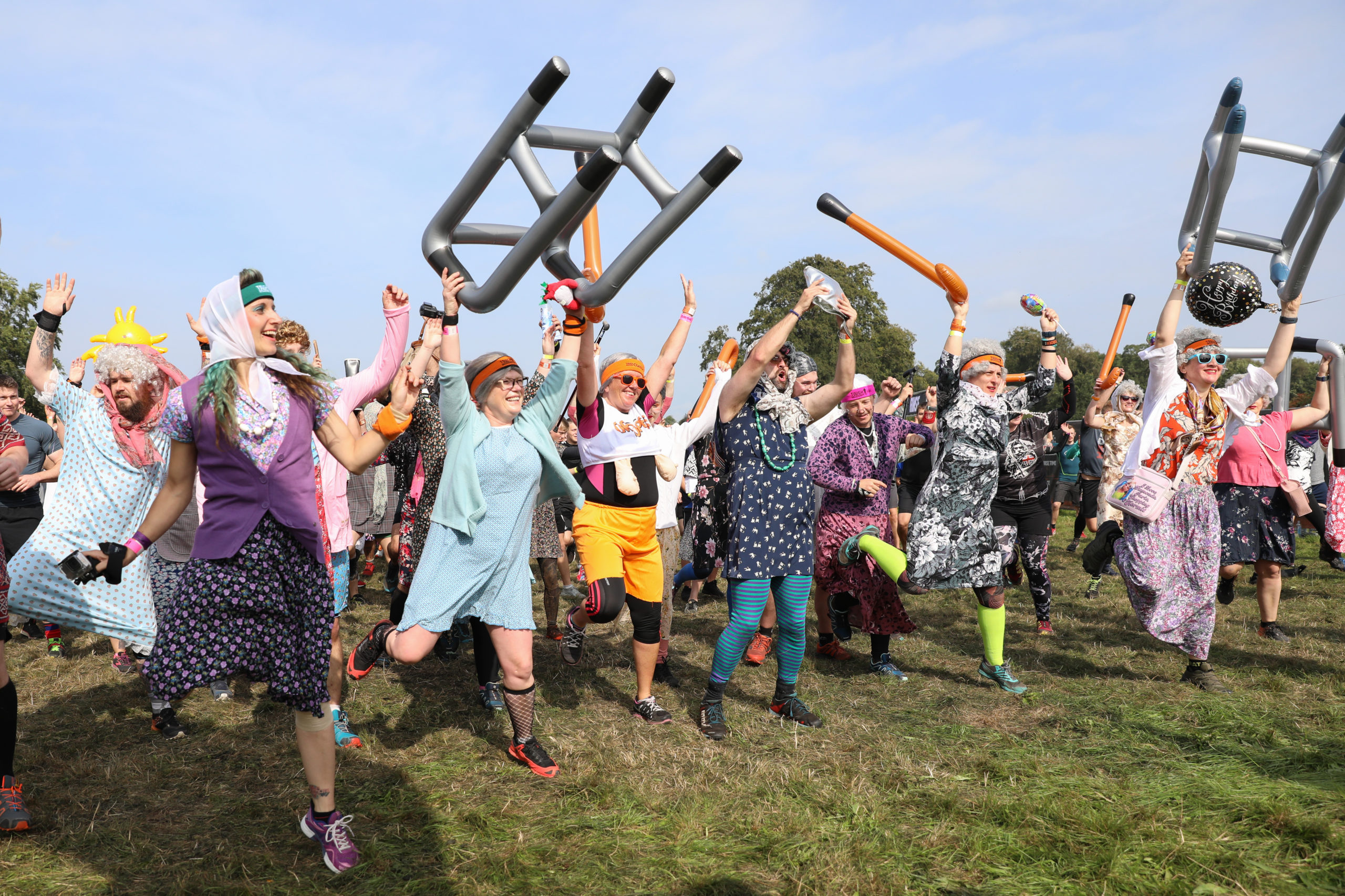 The Granny Run at Tough Mudder
